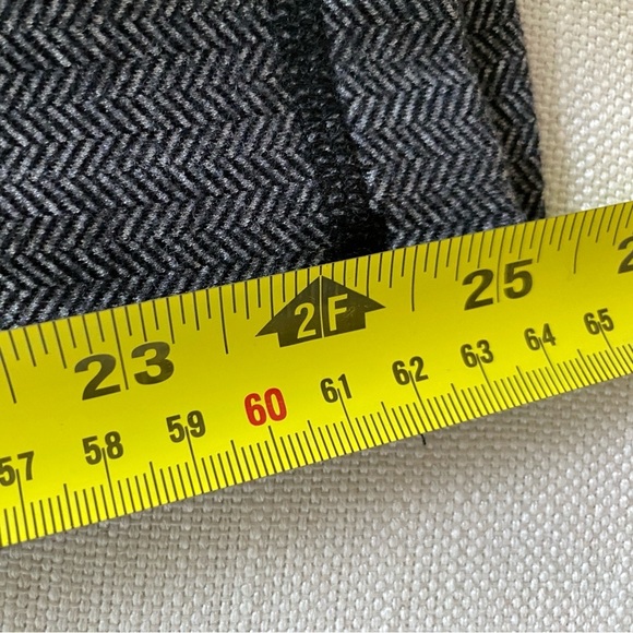 VINTAGE LULULEMON Wunder Under Pant Herringbone Black Swan / Black Size 6 - Picture 8 of 9